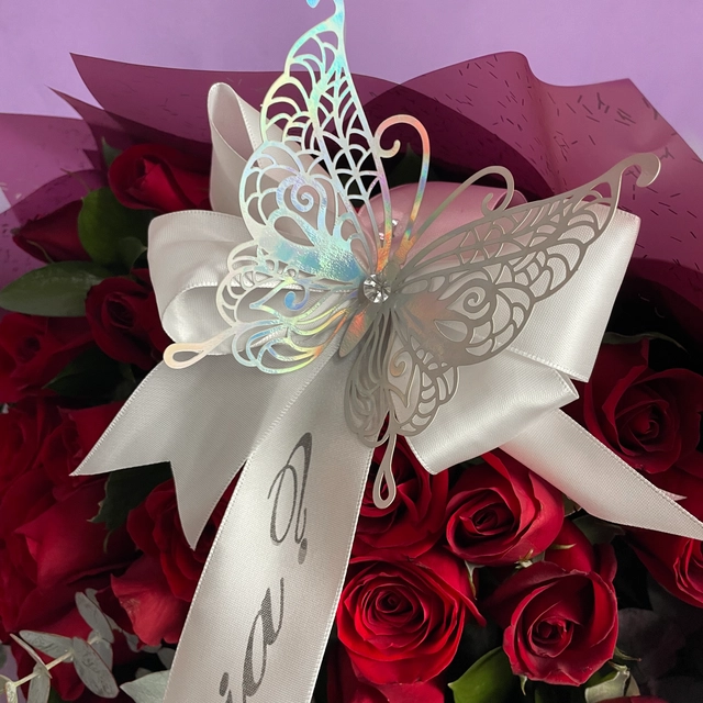 Ramo 50 Rosas "¿Quieres Ser Mi Novia?"