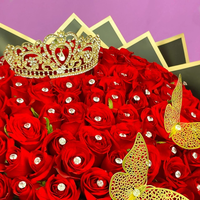 Ramo Buchón de 100 Rosas