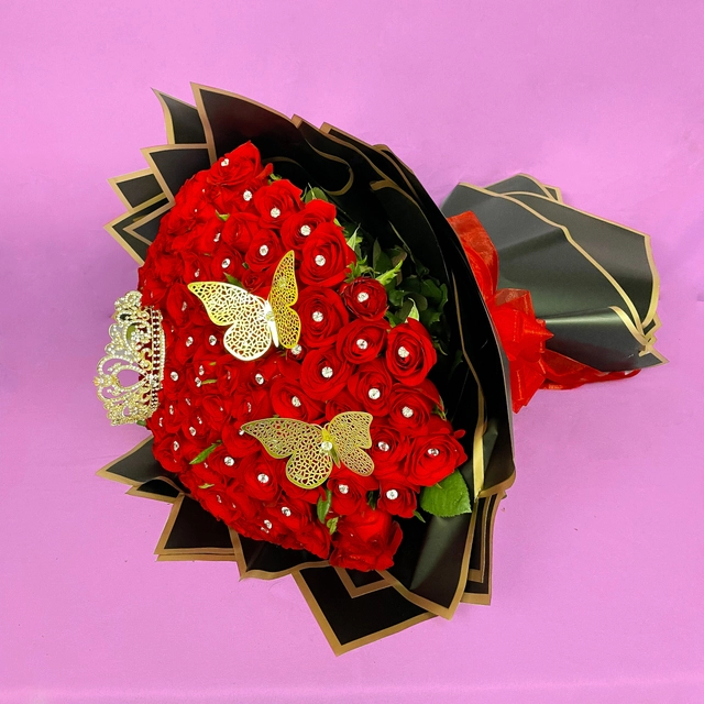 Ramo Buchón de 100 Rosas