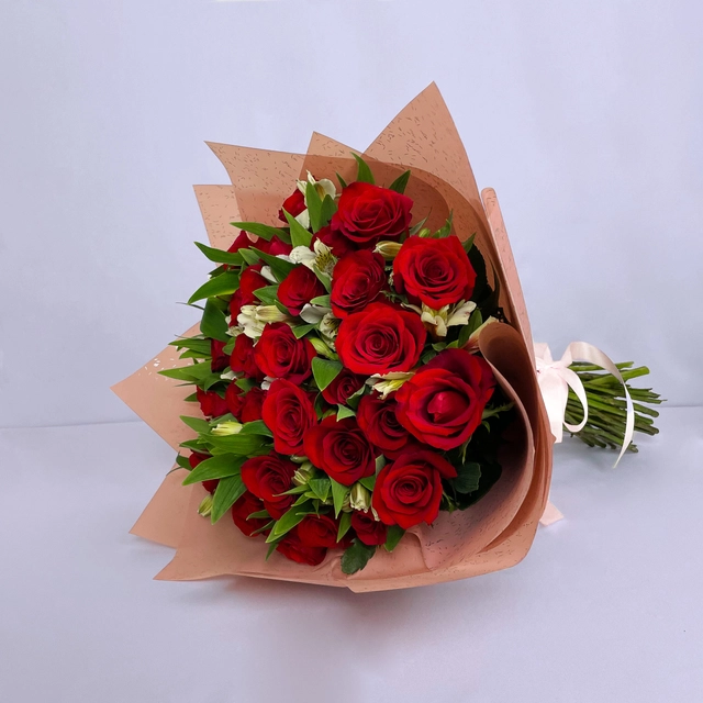 Bouquet 36 Rosas Rojas