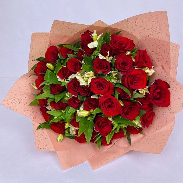 Bouquet 36 Rosas Rojas