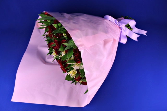 Bouquet 48 Rosas Rojas