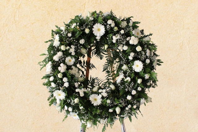 Corona Funeraria "Te recordaremos siempre"