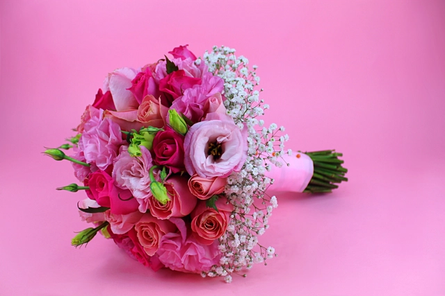 Ramo de Novia Licianthus Rosa