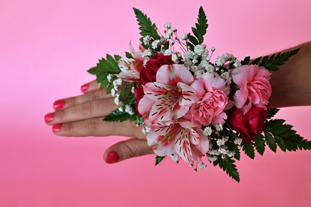 pulsera de novia con aistromeria