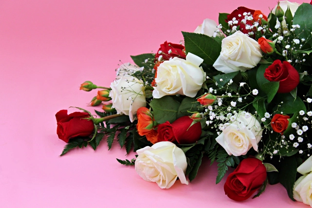 Centro de Mesa con Rosas