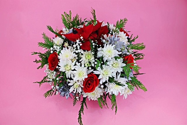 Centro Navideño con Noche Buena