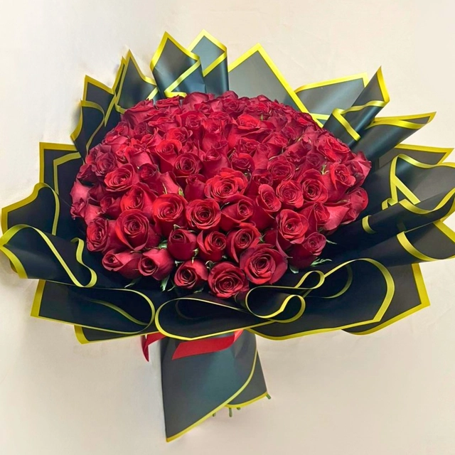 Ramo de 100 Rosas Rojas