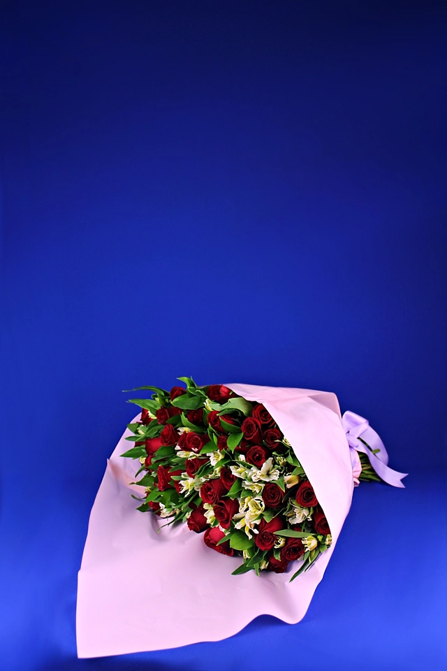 Bouquet 48 Rosas Rojas